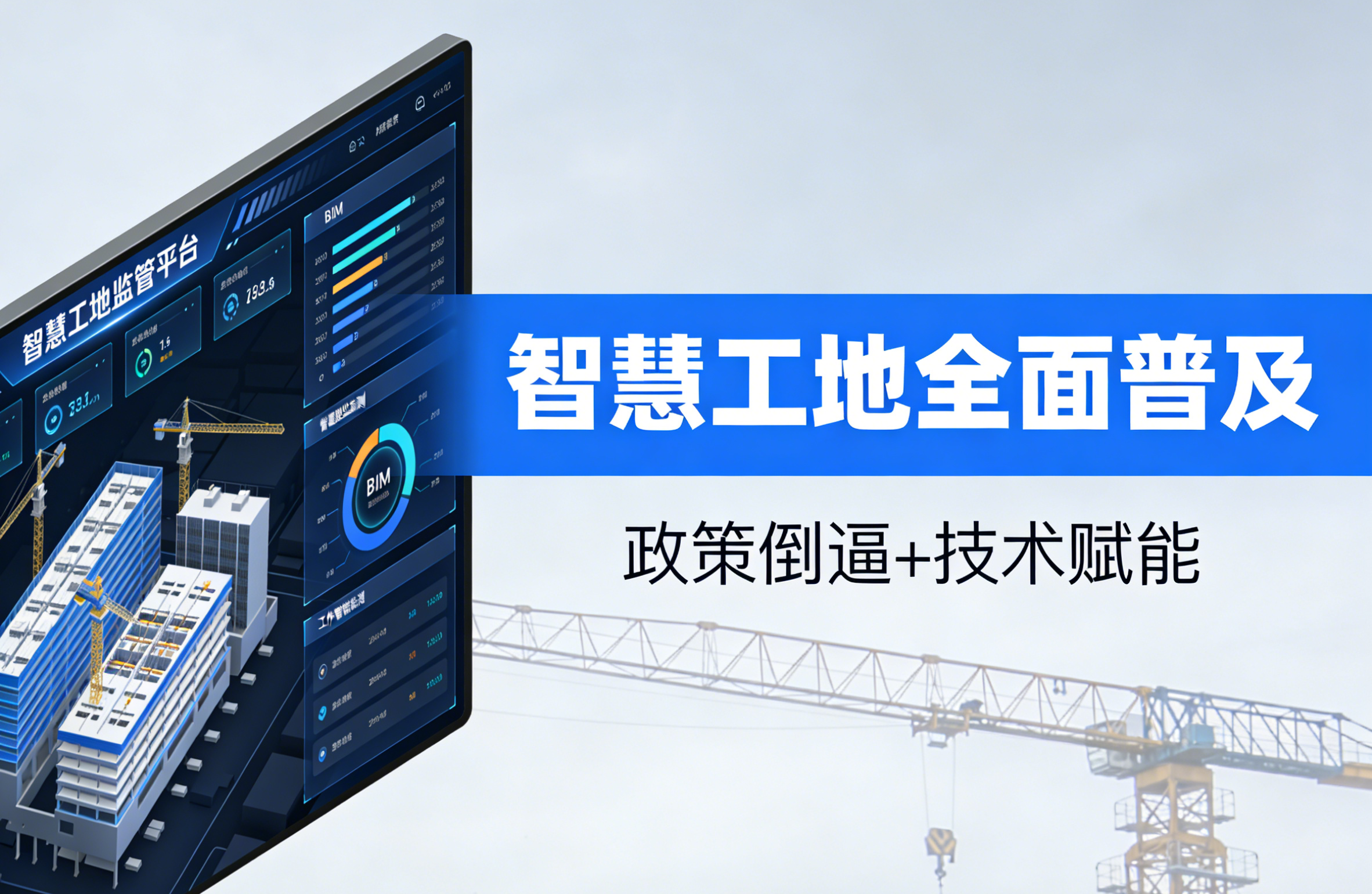 政策倒逼+技術賦能，智慧工地成建筑業破局關鍵