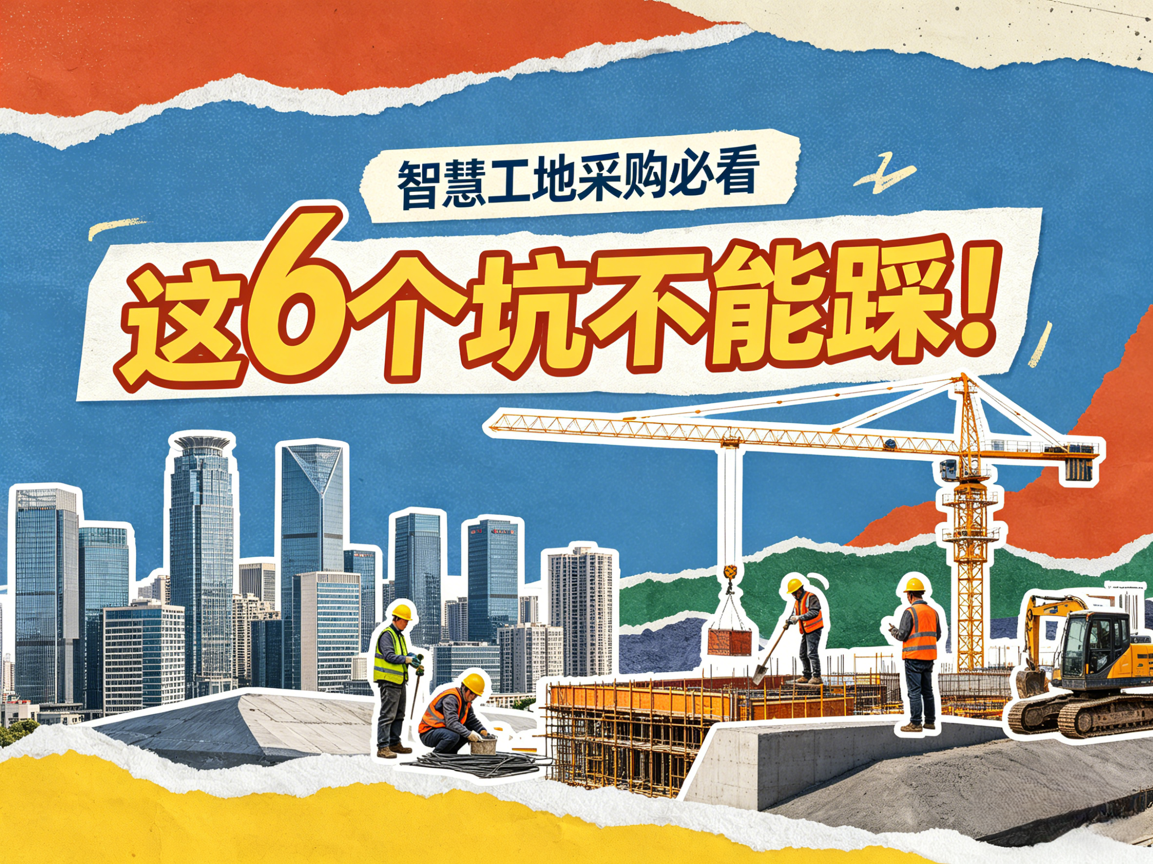 智慧工地采購避坑指南：6大誤區(qū)千萬別踩！