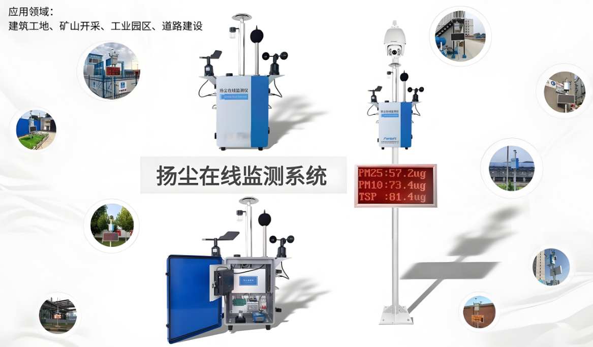 揚塵監測系統一般要用到哪些設備？