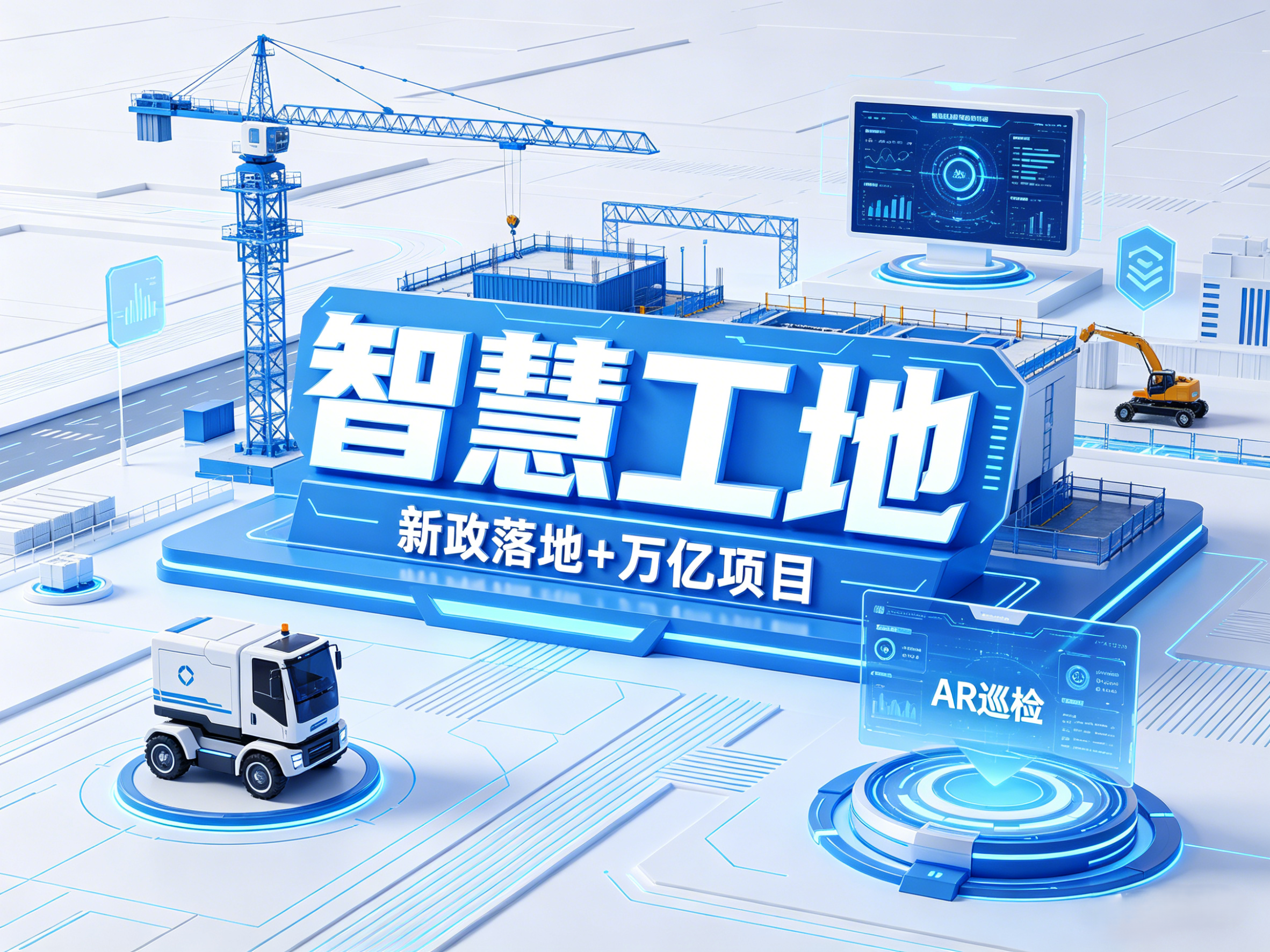 新政落地+萬億項目，智慧工地迎來大機遇！
